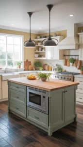 Install a microwave drawer