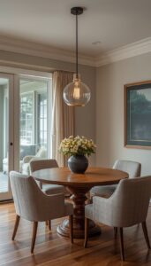 Install a pendant light