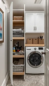 Install pull out storage units