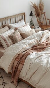 Keep bedding slightly undone