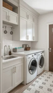 Keep cabinetry colors consistent