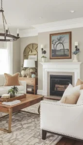 Keep colors flowing between rooms