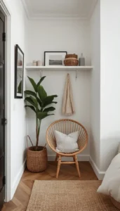 Keep decor minimal