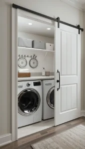 Keep door hardware minimal