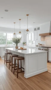 Keep flooring visible beneath