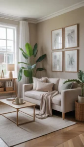 Keep furniture proportional