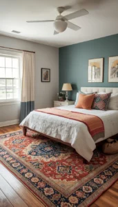 Keep rug size proportional