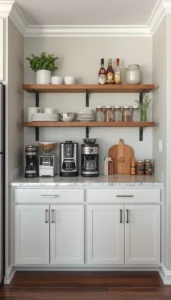 Keep shelf colors neutral