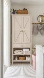 Keep storage light and airy