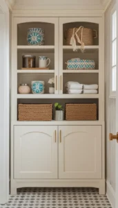 Keep storage light and airy