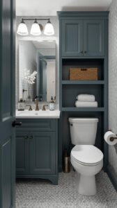 Keep storage visually light