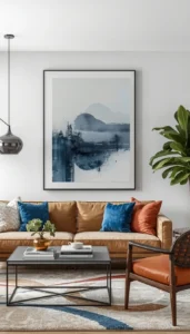 Keep surrounding decor minimal