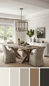 Keep the palette cohesive