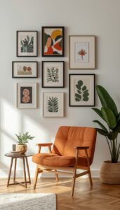 Keep wall decor cohesive