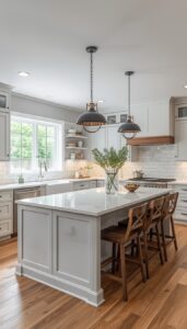Kitchen Islands as the reveal point
