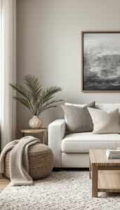 Layer Beige and Soft Gray