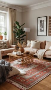 Layer Rugs and Soft Furnishings
