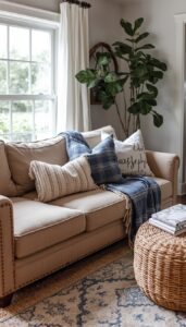 Layer With Cozy Throws
