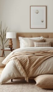 Layer neutral bedding and throws