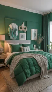 Layer with neutral sheets and pillows