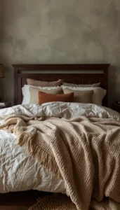 Layered Bedding for a Cozy Lived In Look