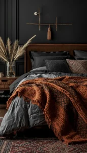 Layered Bedding for a Rich and Cozy Look