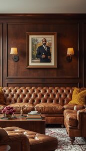 Leather Seating for a Classy Look