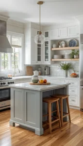 Light Colored Islands for Visual Openness