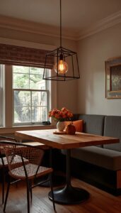 Lighting That Creates a Warm Dining Atmosphere