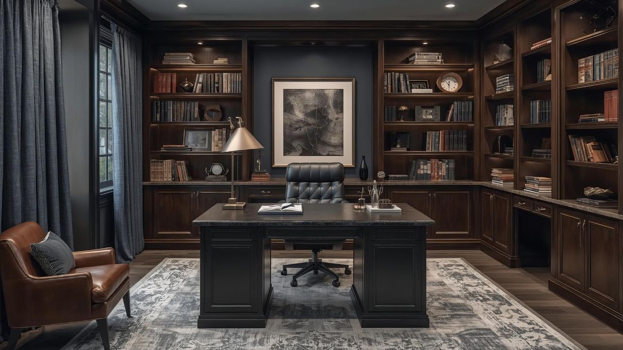 Masculine Home Office