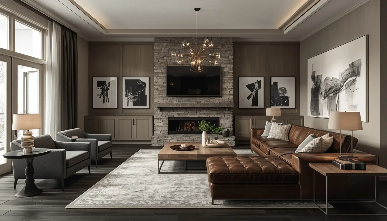 Masculine Living Room
