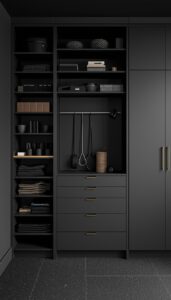 Match storage with wall color