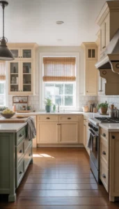 Match tones with flooring