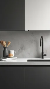 Matte Finish Backsplash for Modern Style