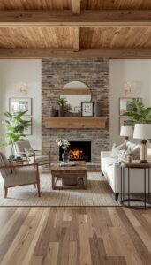 Mix Light and Dark Wood