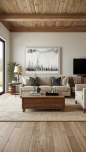 Mix Light and Dark Wood