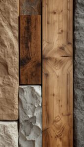 Mix Natural Materials Thoughtfully