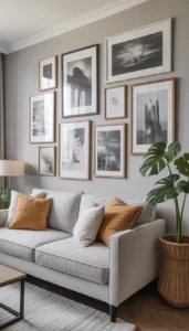 Mix artwork sizes and styles