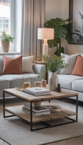 Mix decorative and practical items