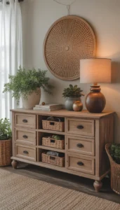 Mix wood finishes thoughtfully