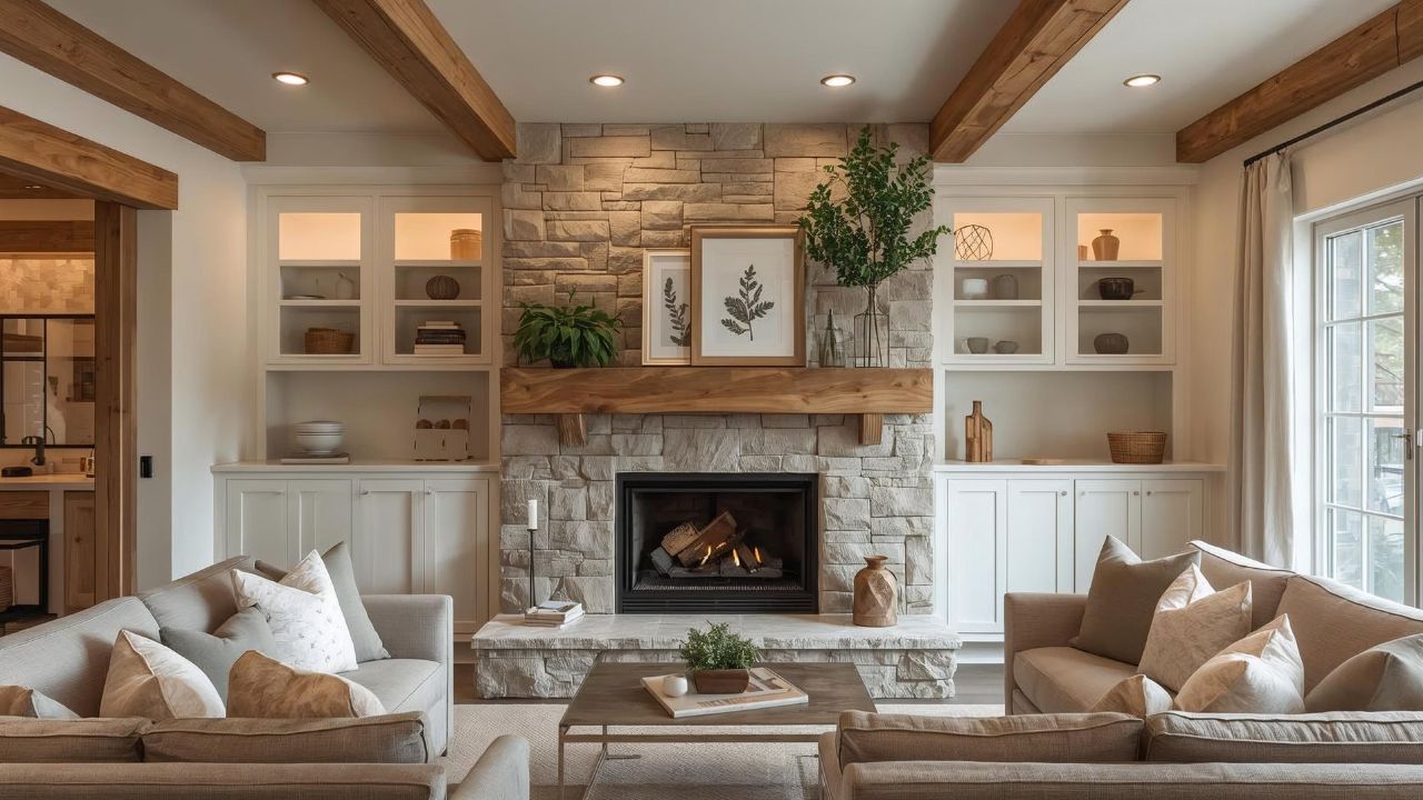Modern Farmhouse Fireplace