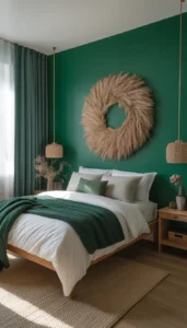 Natural Textures That Balance Bold Color