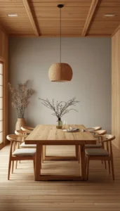 Natural Wood Furniture for Warmth and Simplicity