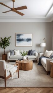 Neutral Living Room Designs With Texture