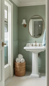 Neutral Pairings That Brighten the Bathroom