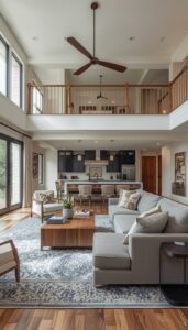 Open Concept Living Room Designs