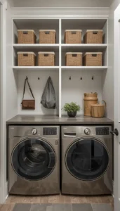 Open Shelving for Quick Access Items