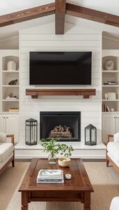 Paint Shiplap in Neutral Shades