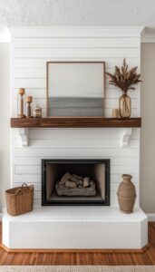 Paint Shiplap in Neutral Shades