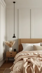 Paint paneling in soft tones